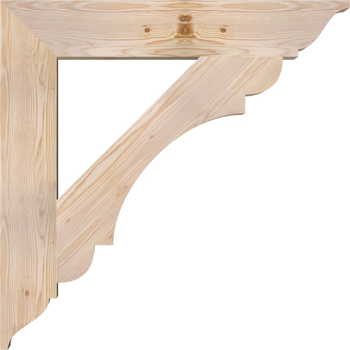 Ekena Millwork BKT06X34X34OLY01SDF Exterior-Brackets-Braces - View #3