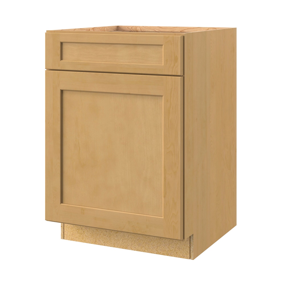 allen + roth 20240IB Innsbrook 24-in W x 34.5-in H x 24-in D Rye Base Fully assembled Cabinet (Flat Panel Shaker)
