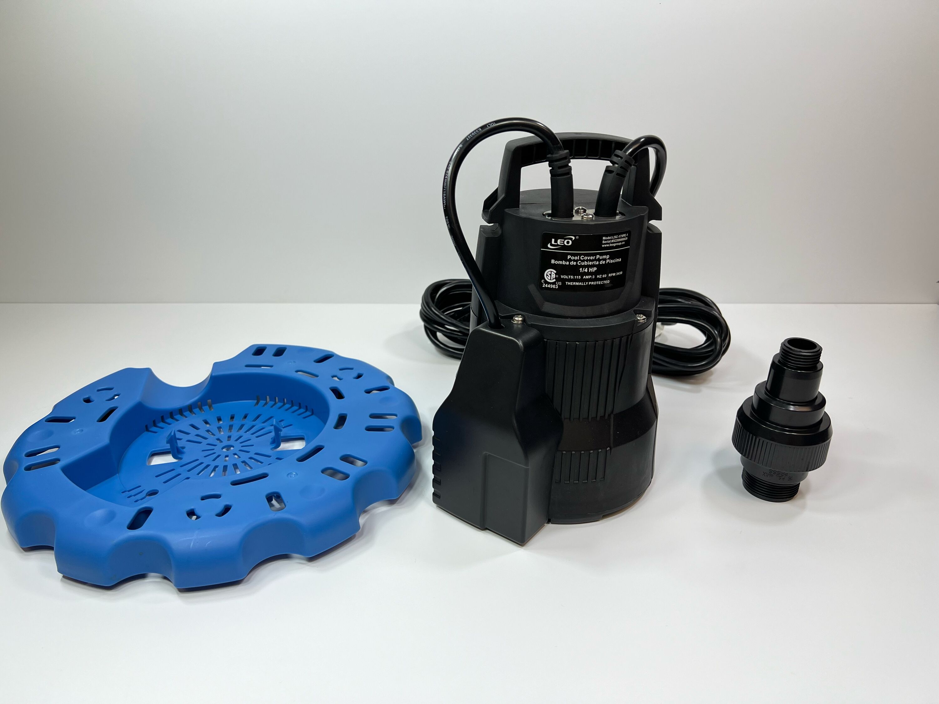 LEO LSC-175PE-1 Pool-Cover-Pumps - View #2