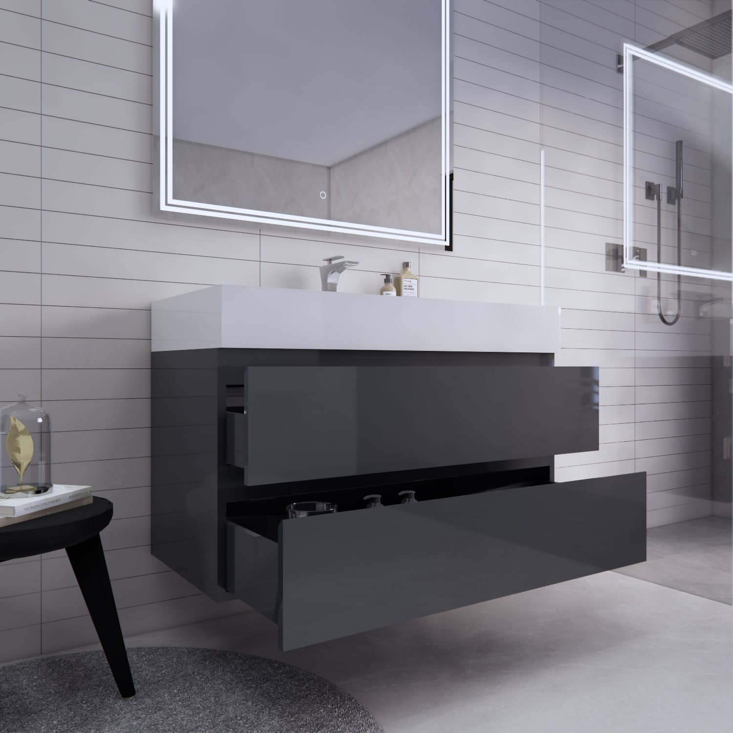 BV Better Vanity BTB-42-GR Bath-Vanity-Combo - View #4