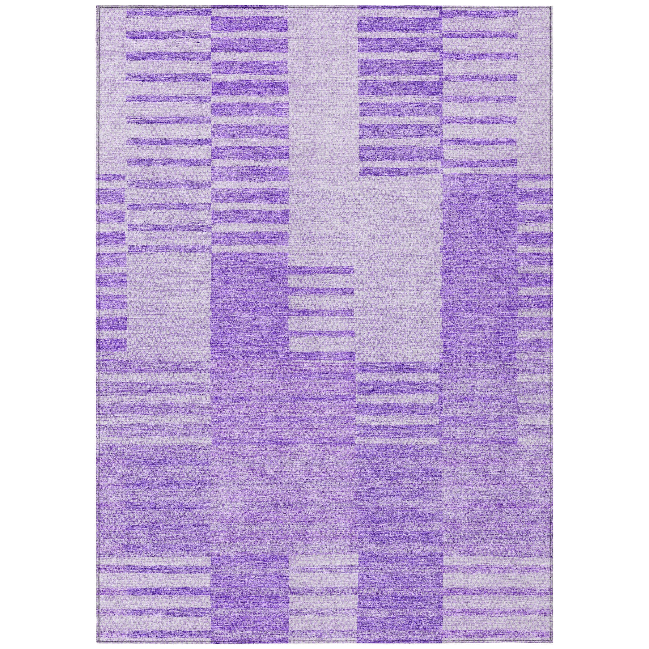 Addison Rugs ACN686LV5X8 Chantille ACN686LV 5 x 7 (ft) Polyester Lavender Rectangular Indoor/Outdoor Geometric Machine washable Area rug