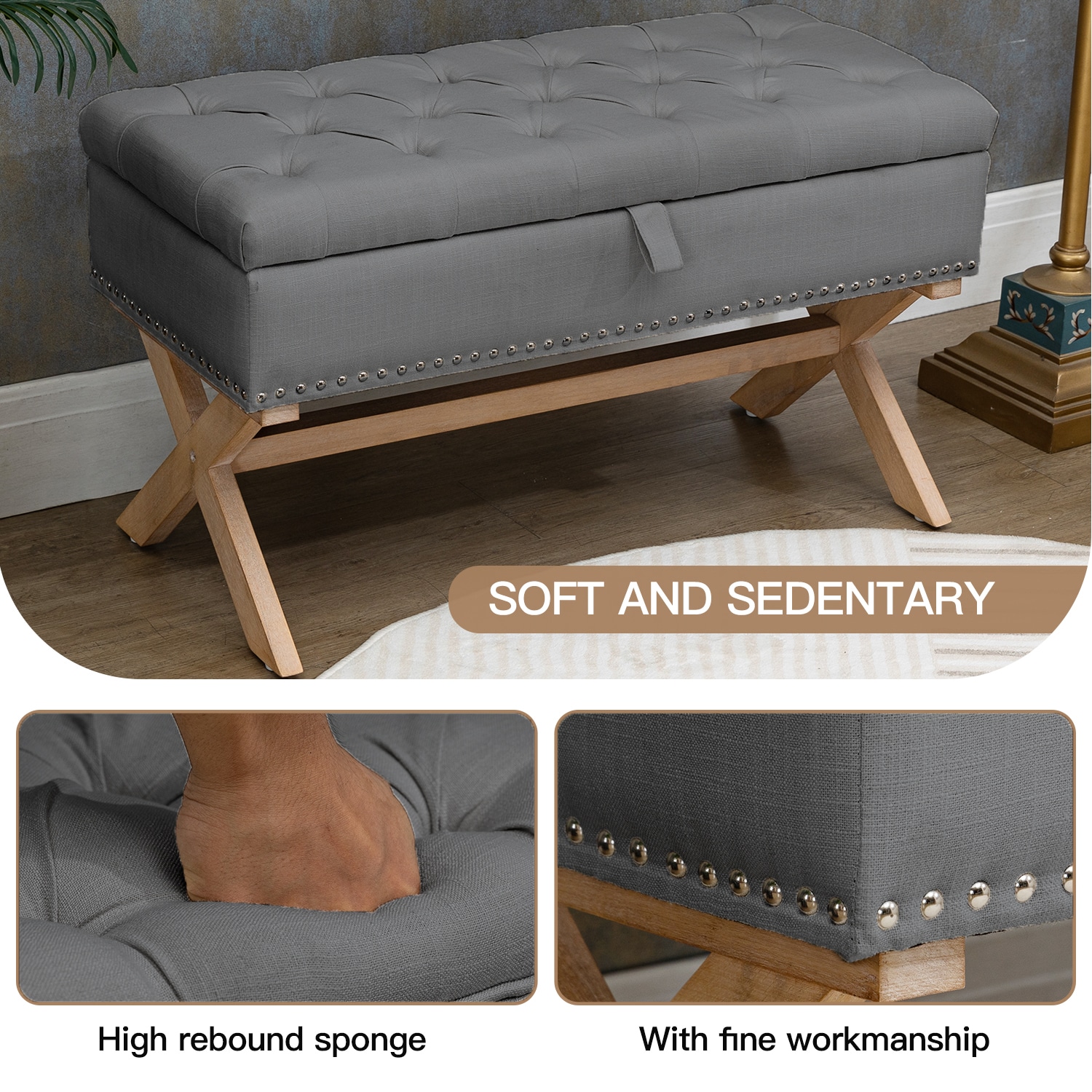 Maocao Hoom JLP144006 Indoor-Ottomans - View #5