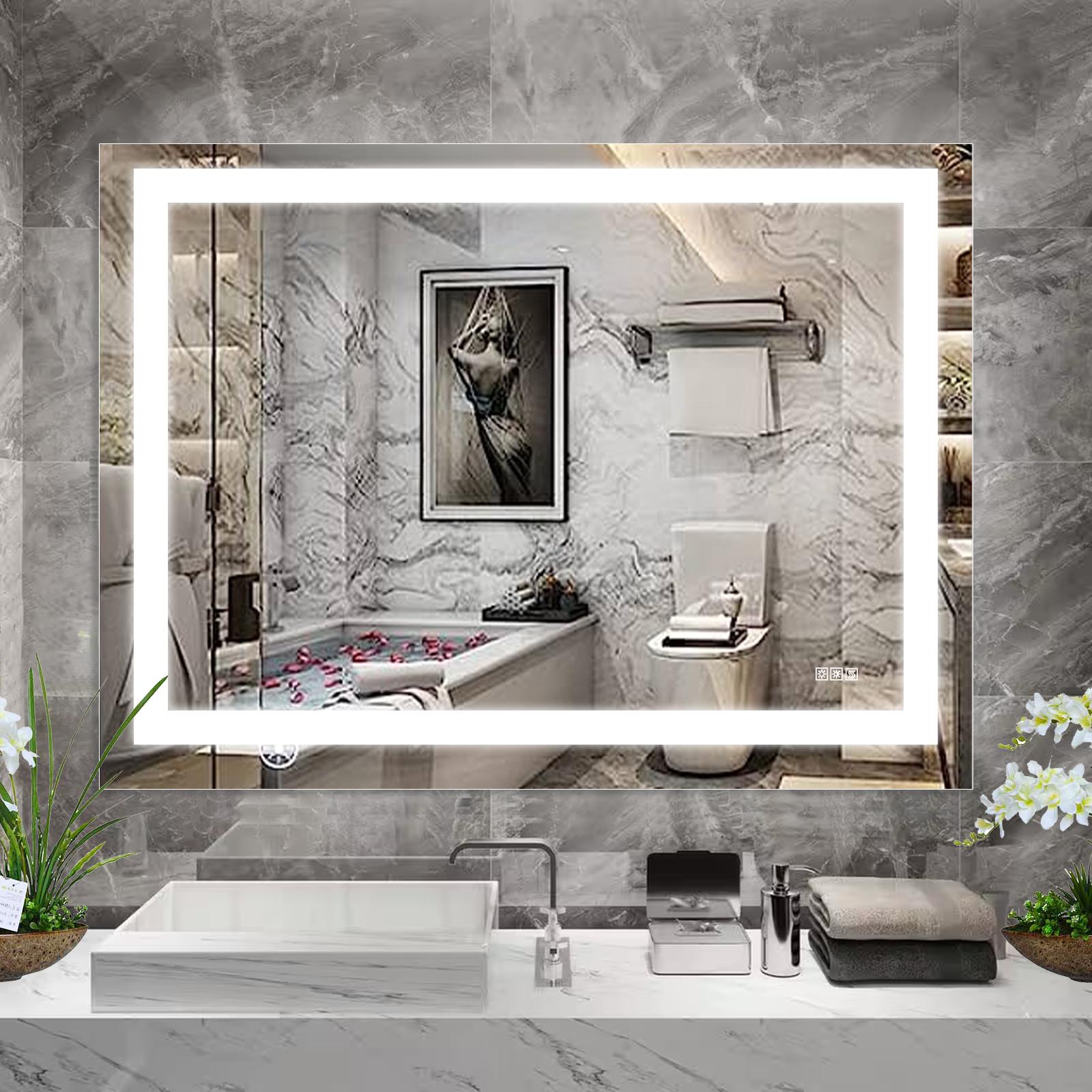 Bayfeve BF-70938-MIR Framed-Bath-Mirrors - View #3
