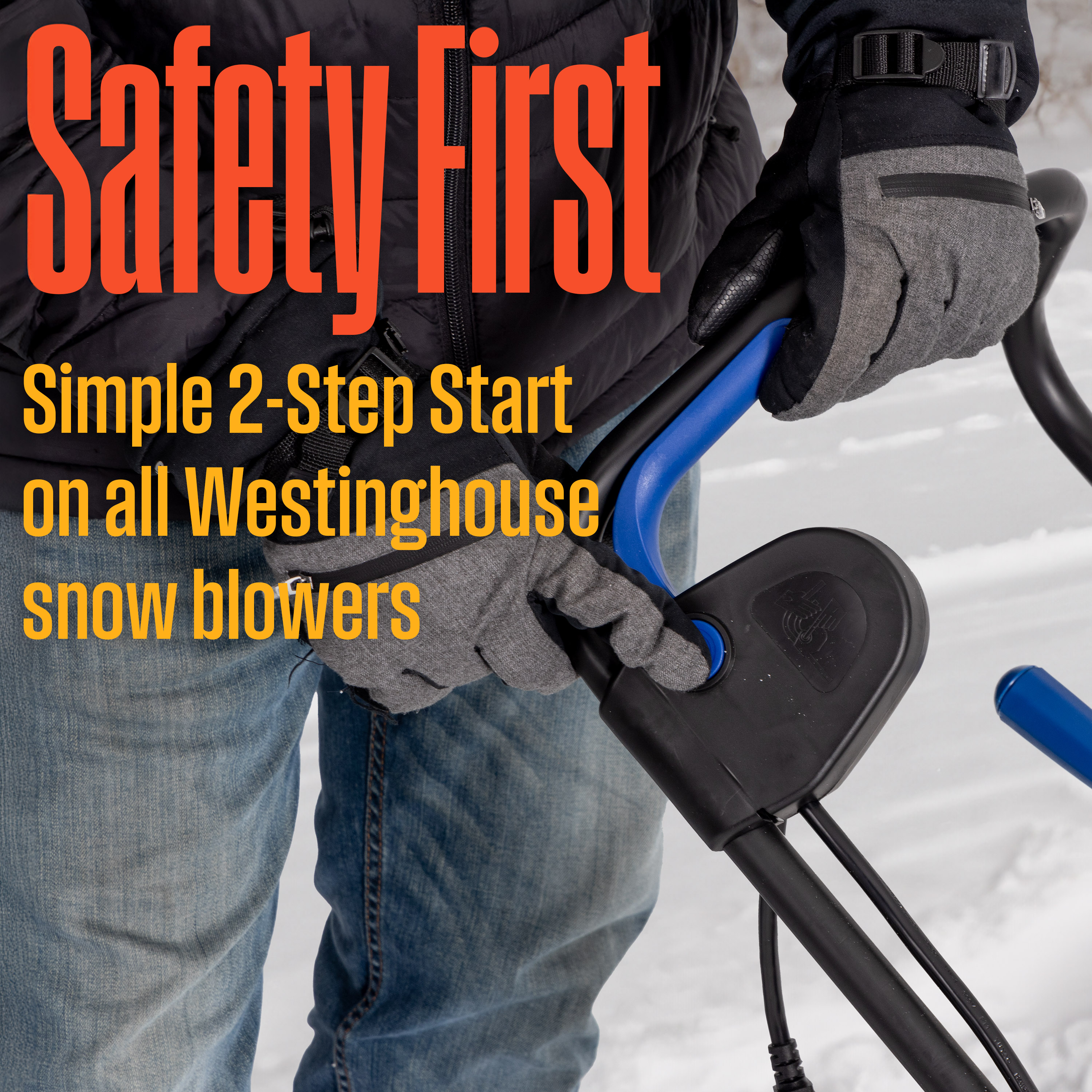 Westinghouse Corded 20-in Single-stage Push Electric Snow Blower in the ...