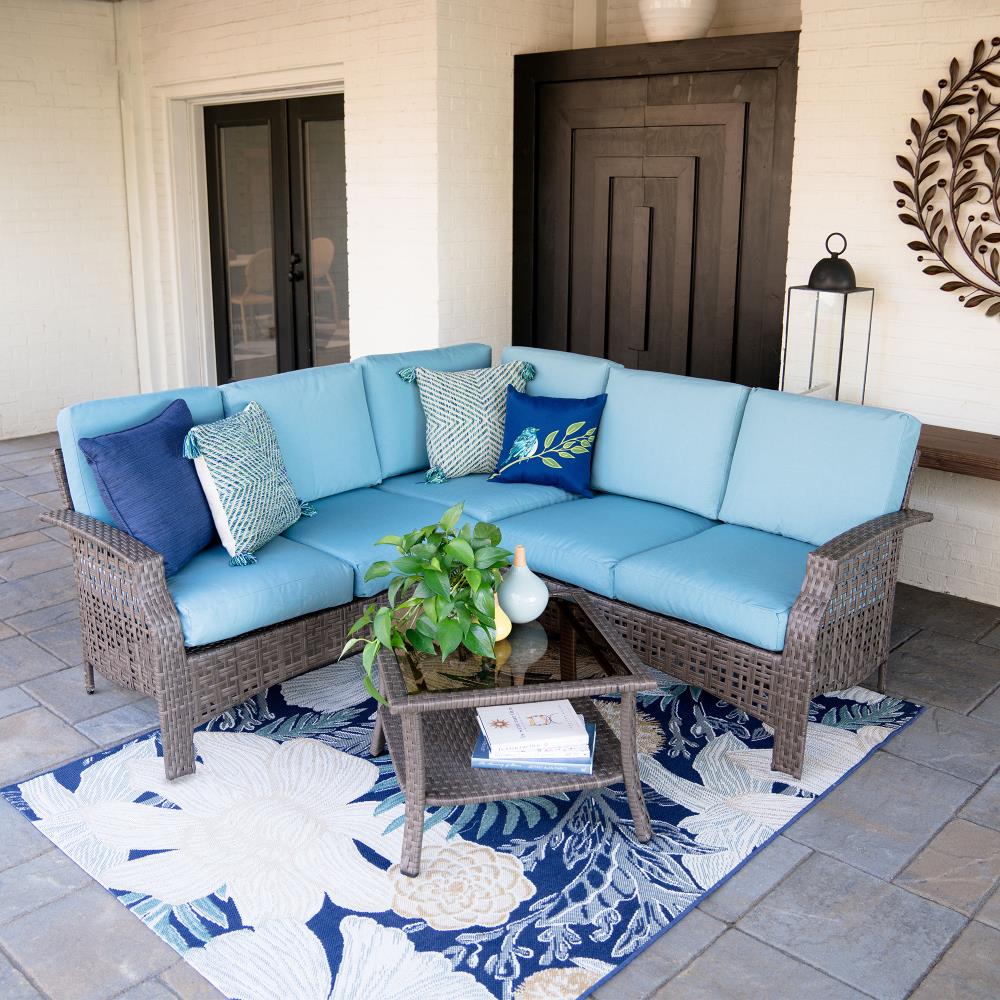 Leisure Made 638954-BLU Patio-Conversation-Sets - View #3