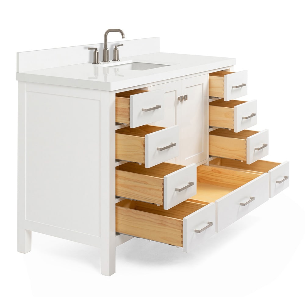 ARIEL A055SWQRVOWHT Bath-Vanity-Combo - View #5