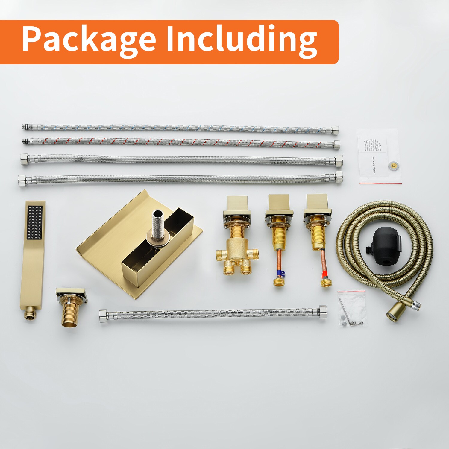 WELLFOR GSM-19005BG Roman-Tub-Faucets - View #10