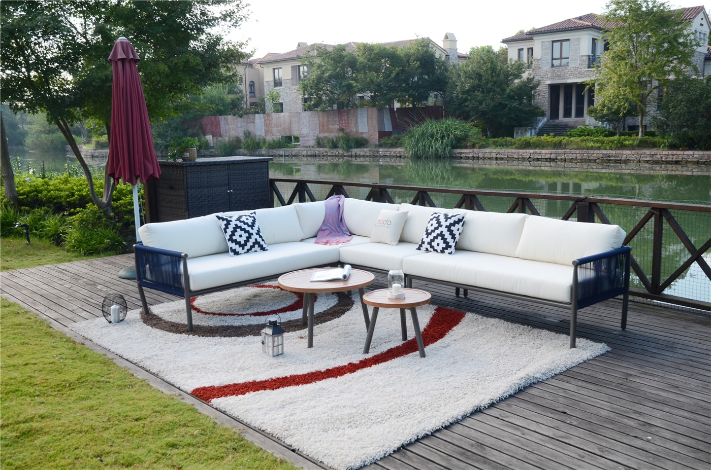 Moda Furnishings MOS-1904 Patio-Conversation-Sets - View #3