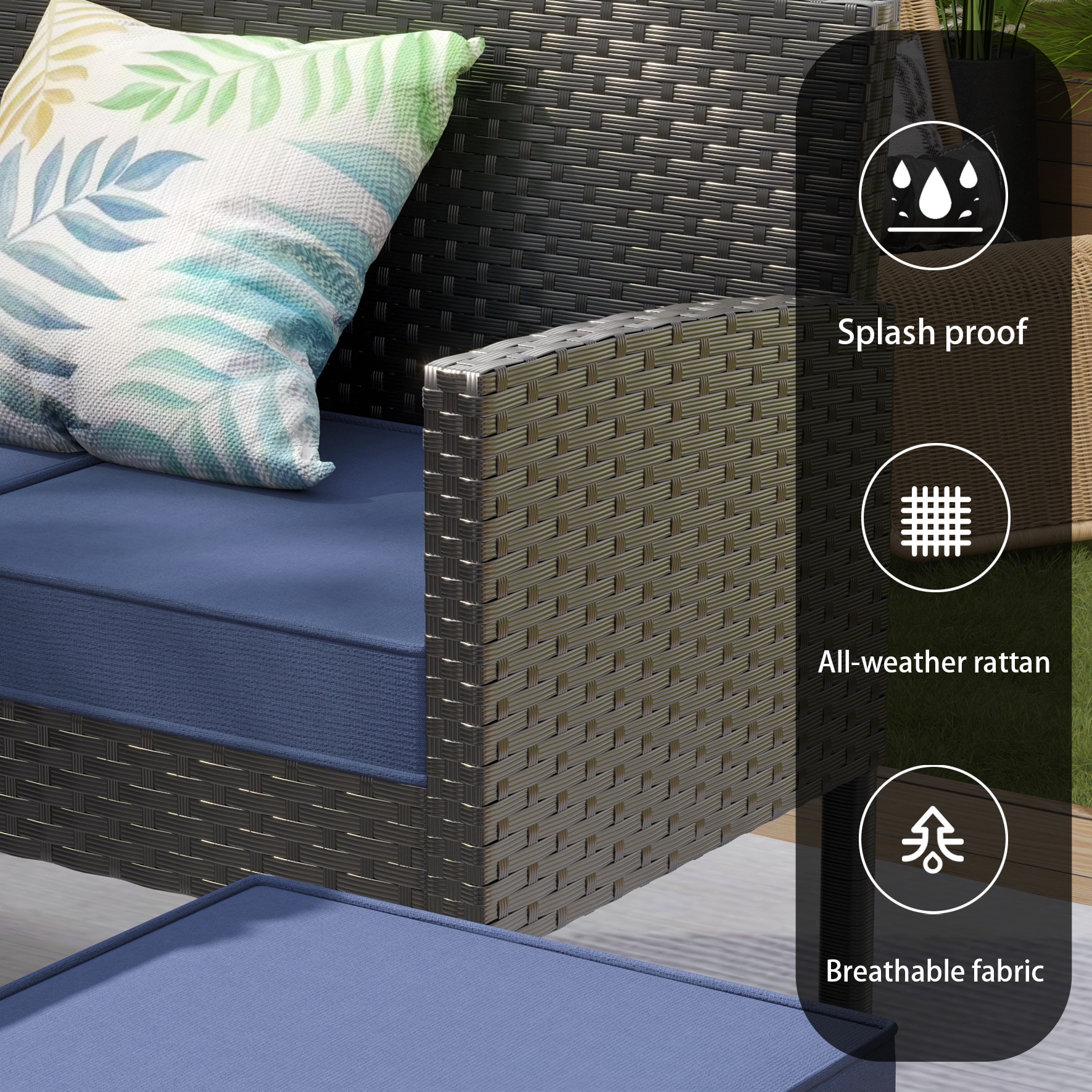 CESICIA SZ-LS-F1 Patio-Chairs - View #6