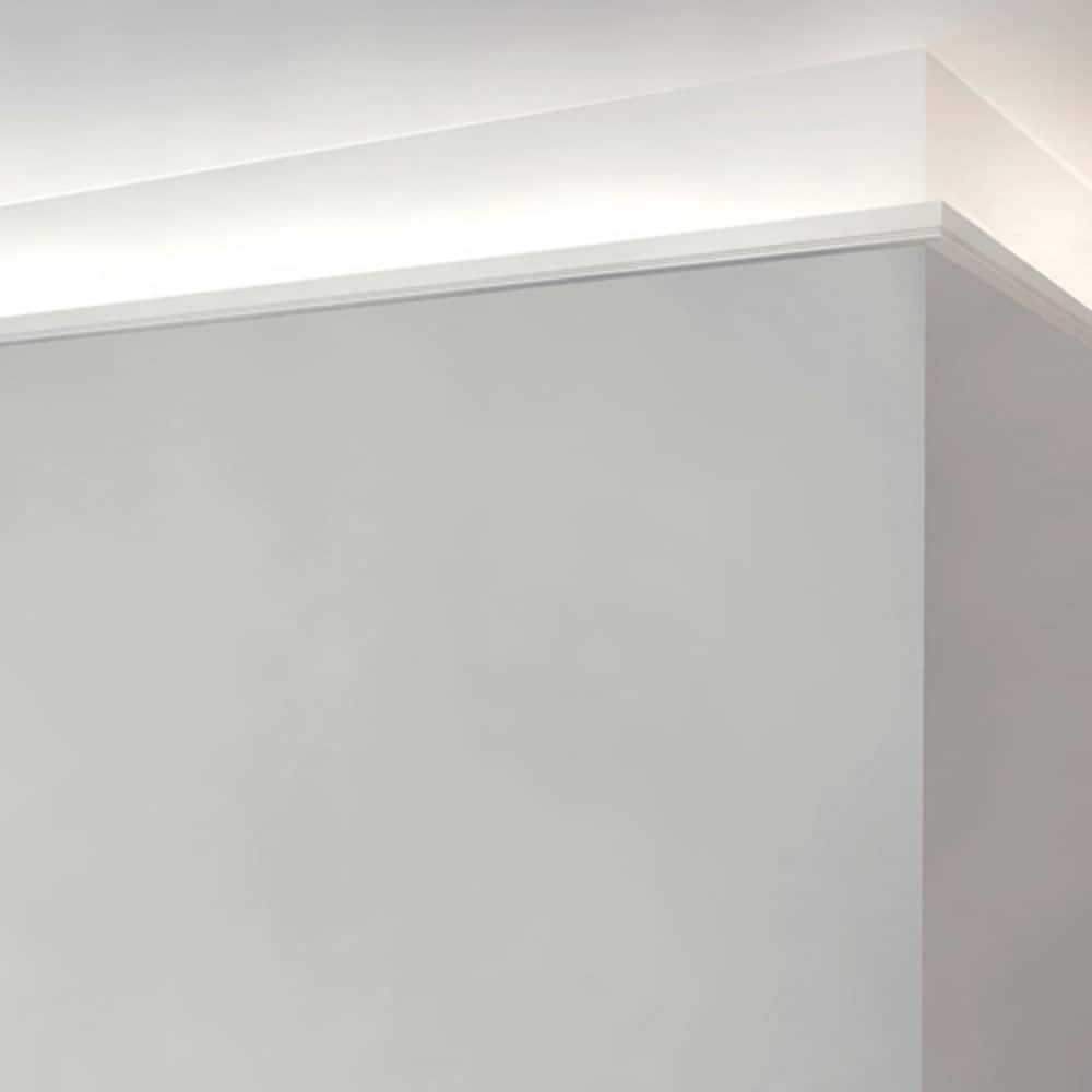 Primed White Polyurethane Crown Moulding for Ceilings