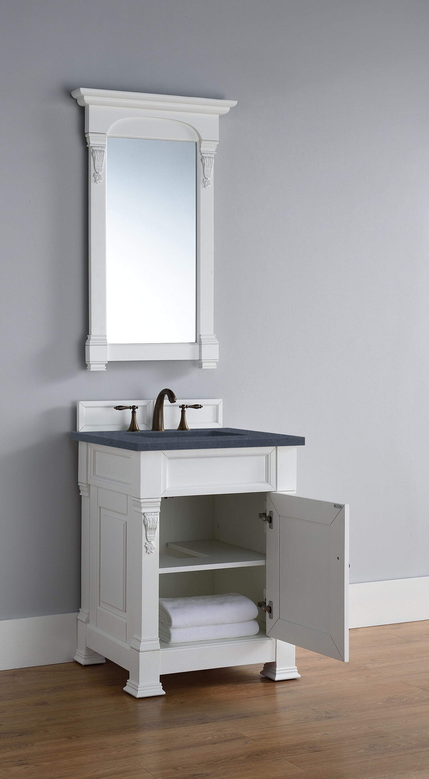 James Martin Vanities 147-V26-BW-3CSP Bath-Vanity-Combo - View #4
