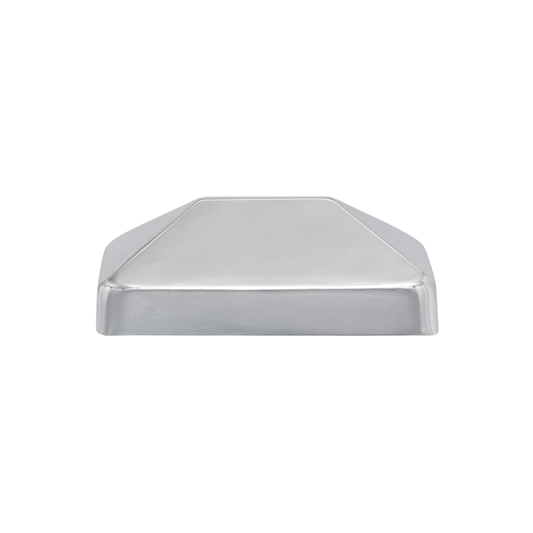 PERMAKAP 6-in x 6-in Pyramid Nautical Grade Polished Stainless Steel Deck Post Cap