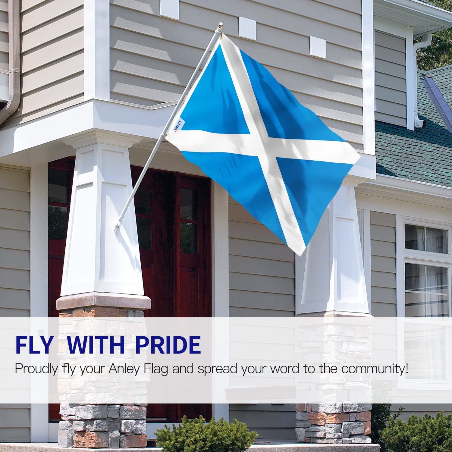 Anley A.FLAG.SCOTLAND Decorative-Banner-Flags - View #2