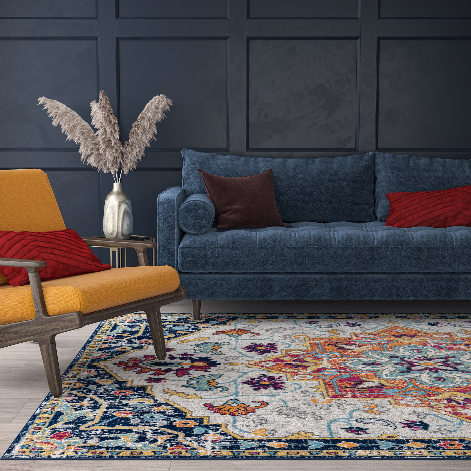 Tayse DYN1517 5X8 rugs - View #4
