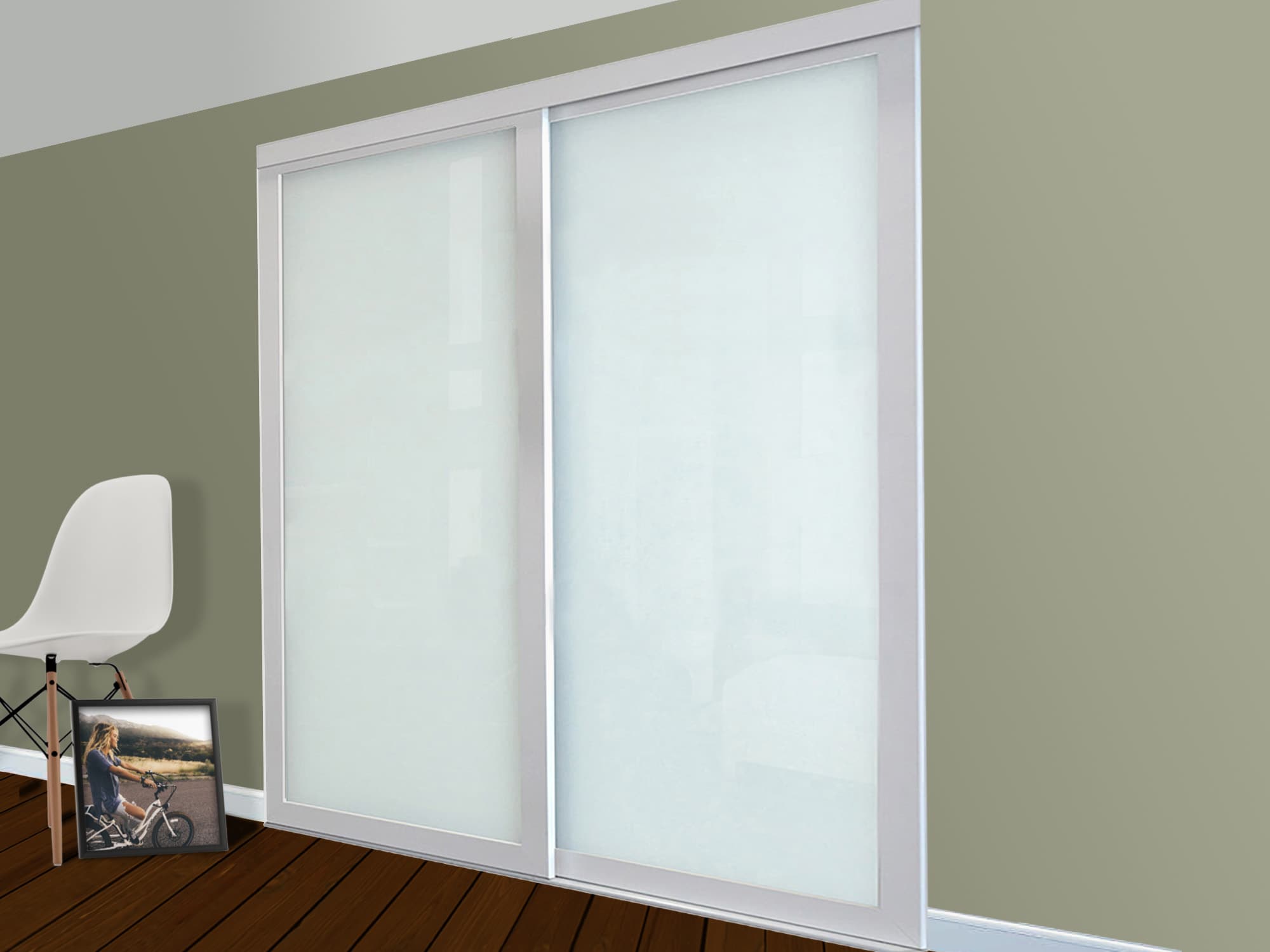 RELIABILT 7005068WHP2WL Bifold-Sliding-Closet-Doors - View #2