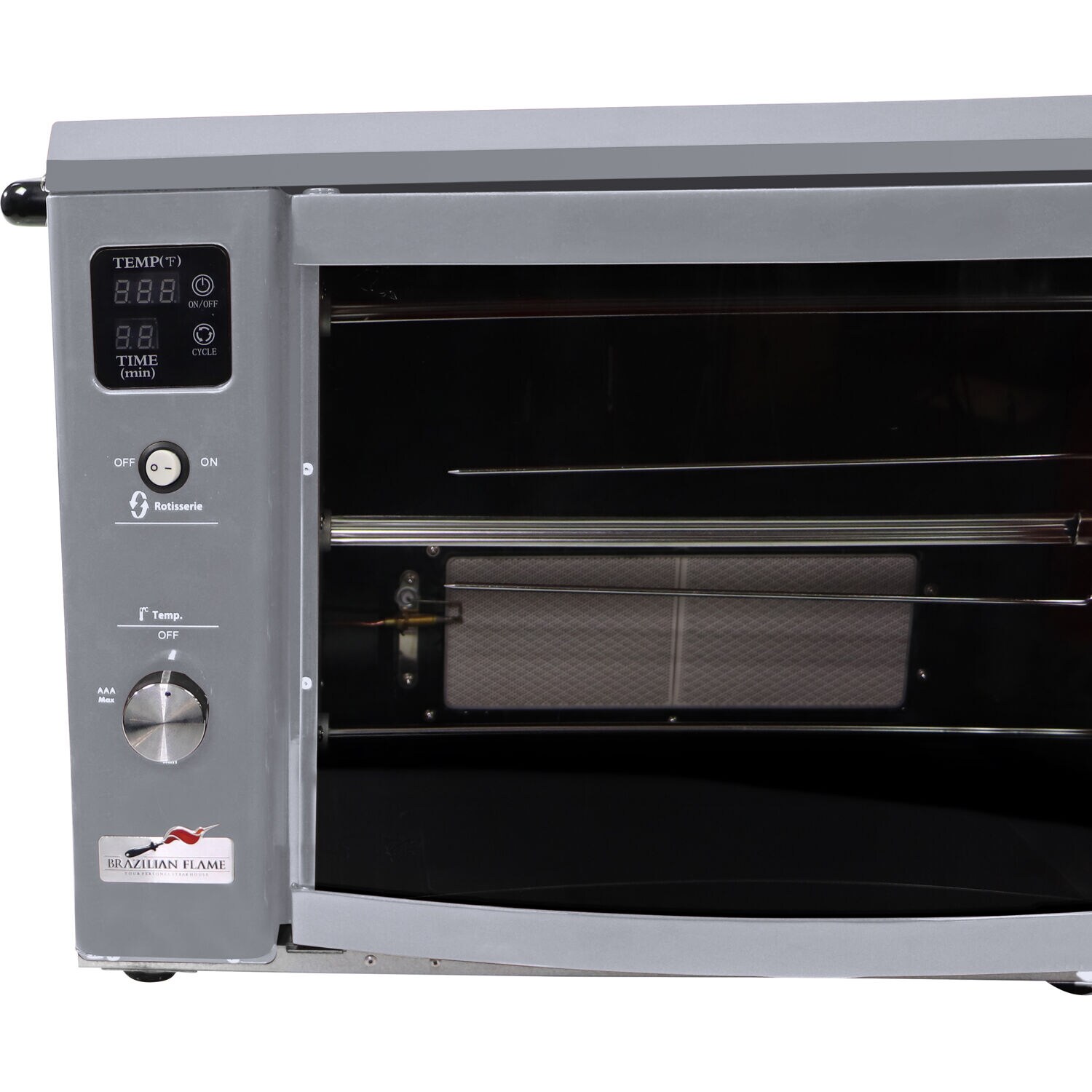 Brazilian Flame BG-03LXK-SILVER Tabletop-Grills - View #12