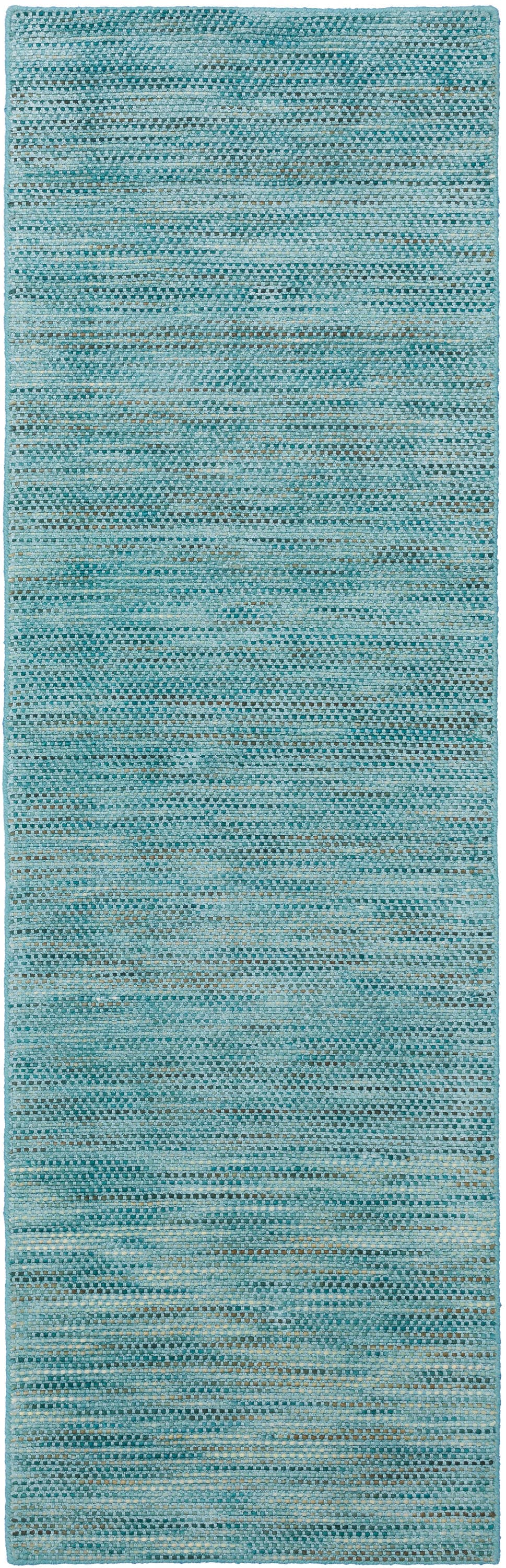 Addison Rugs APX31PC2X8 Phoenix 2 X 8 (ft) Wool Peacock Indoor Solid Bohemian/Eclectic Runner Rug