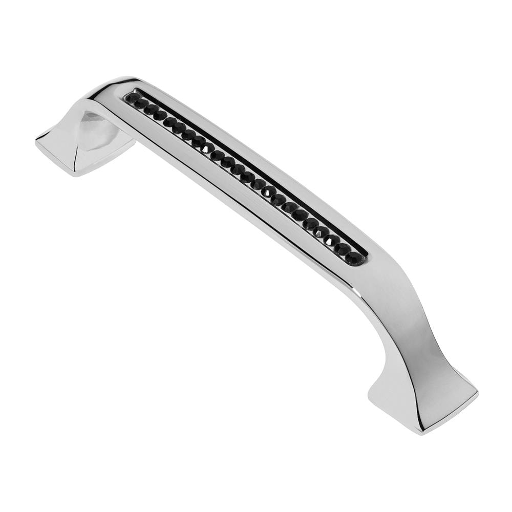 Wisdom Stone 411196CH-B Bellissima 3-3/4-in , 96mm Center to Center Polished Chrome Arch Handle