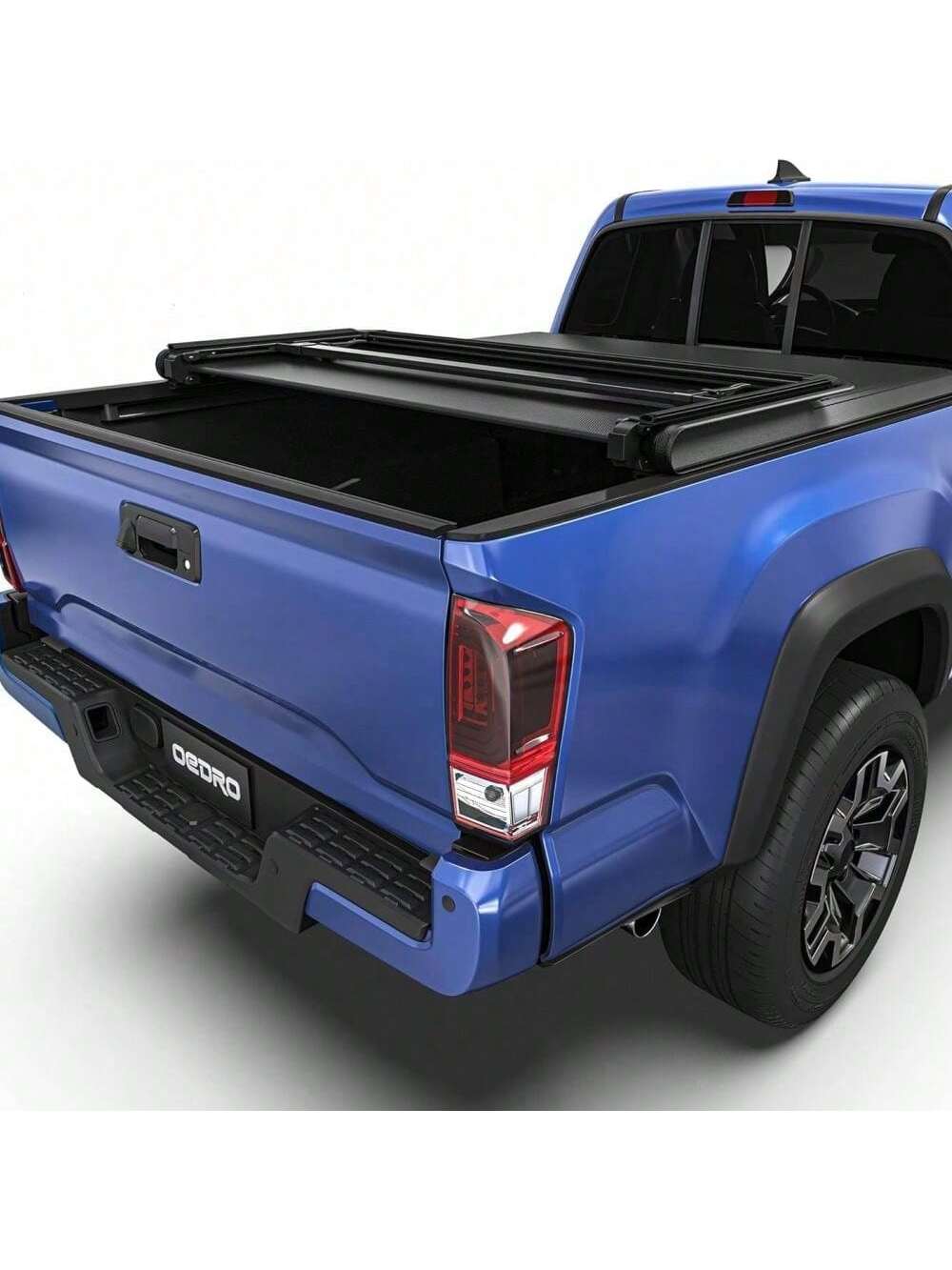 Qeetex PAU-0K149KMR-HF4 5.5ft Soft Folding Truck Bed Cover Compatible with 2015-2025 Ford F150
