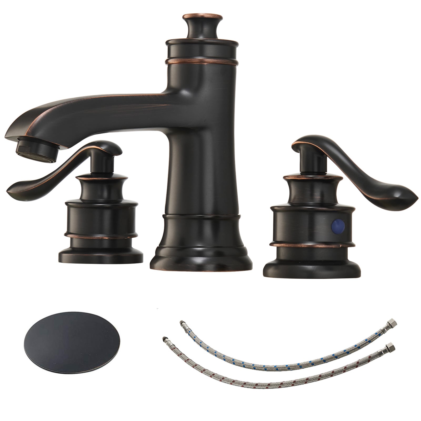 A-96576-ORB-S-2 Widespread Accessible Faucets & Shower Heads At Lowes.com