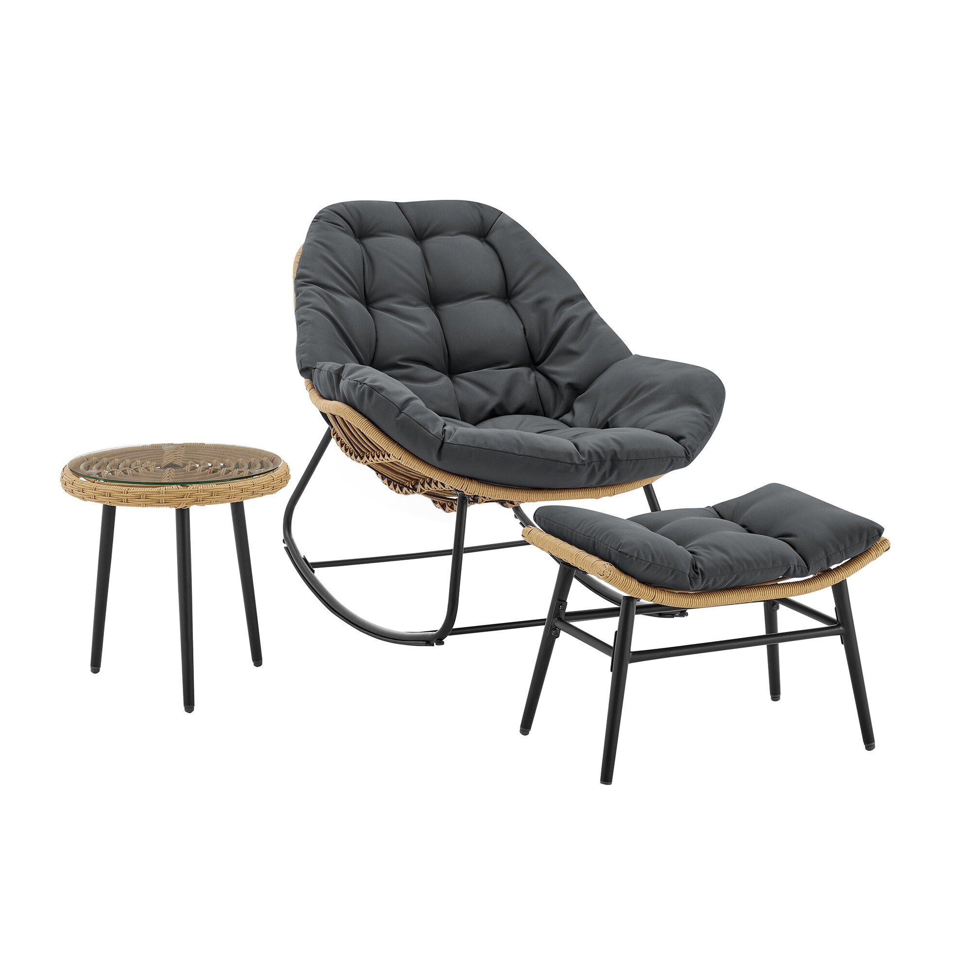 Manhattan Comfort 2-OD-CV024-GY Patio-Conversation-Sets - View #7