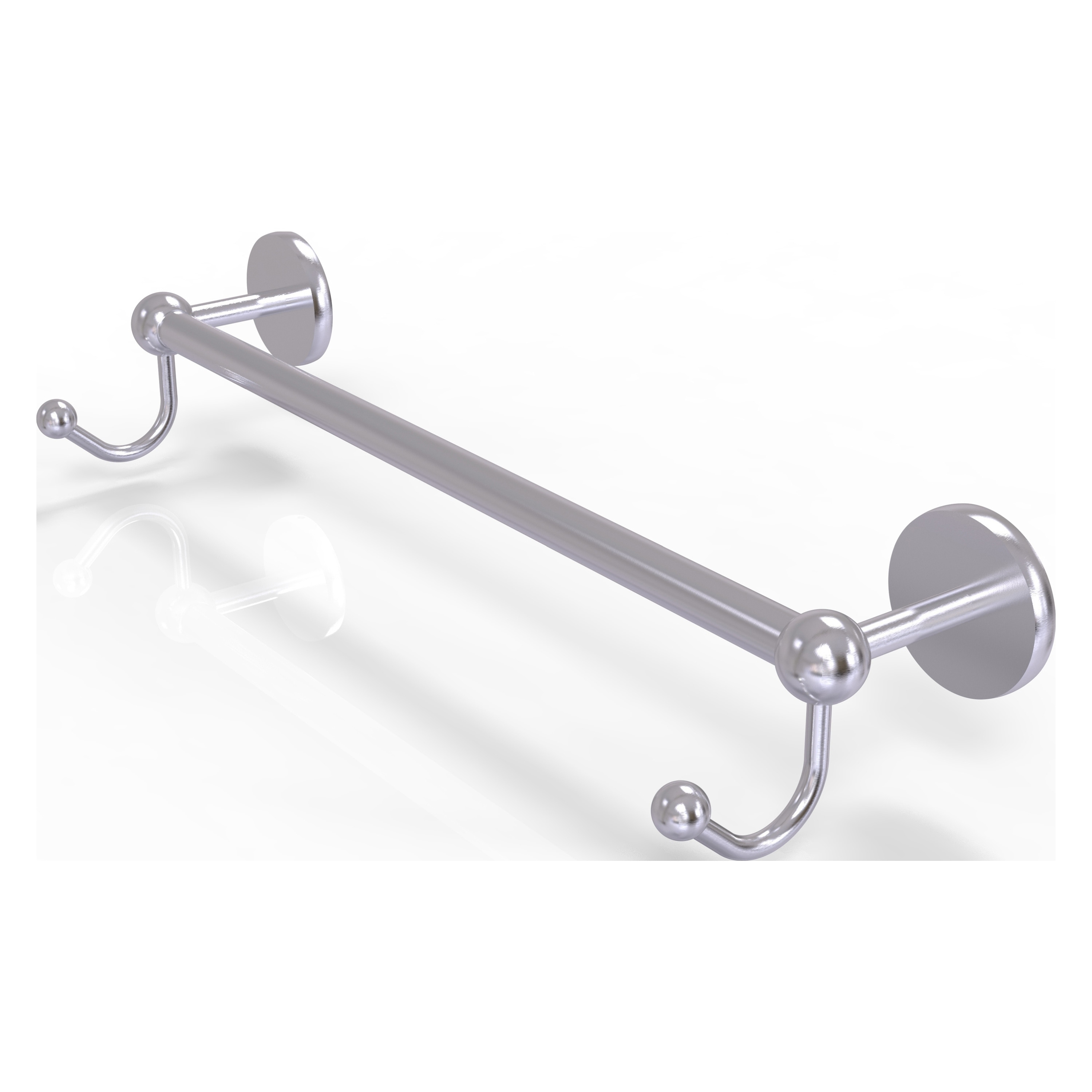 Allied Brass P1000-41-18-HK-SCH Prestige Skyline 18-in Satin Chrome Wall mount Single Towel Bar