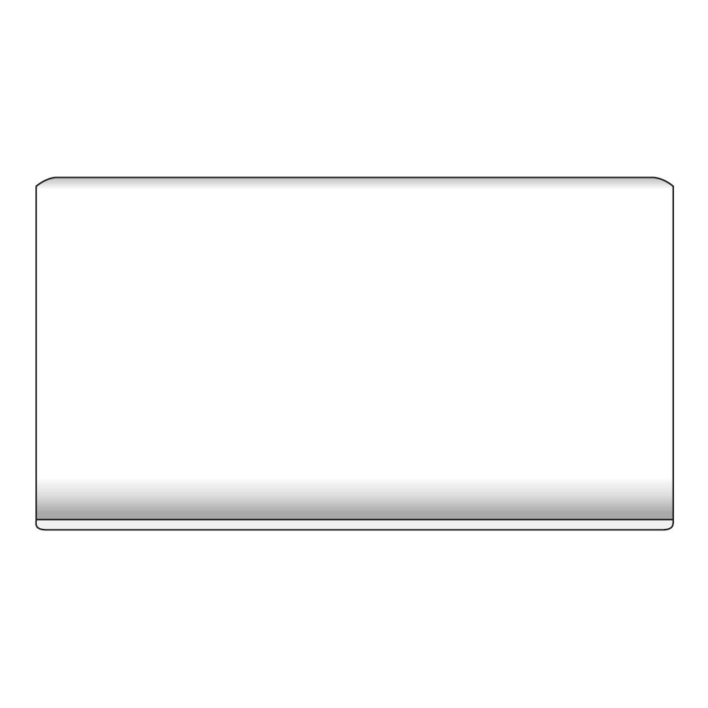 Emser BOMBAY Arcot Porcelain Cove Base Tile (6-in x 13-in)