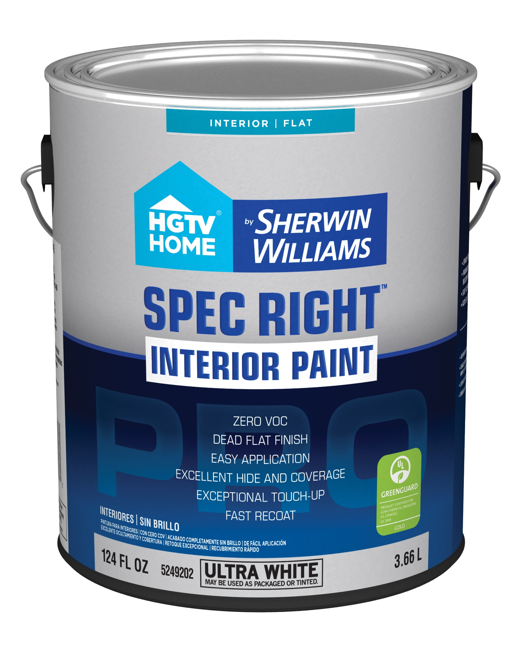 Maintenance One® Interior/Exterior Latex Paint, Flat Finish, 5 Gallon, RAA  Hardware