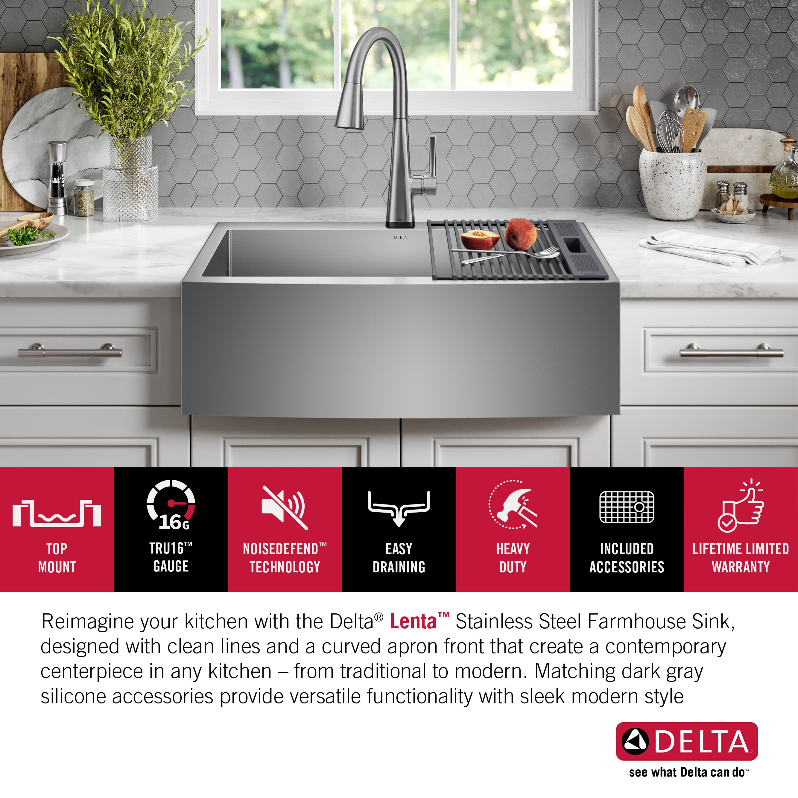 Delta 95J132-T30S-SS Kitchen-Sinks - View #6