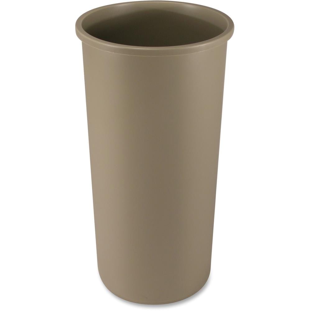 Rubbermaid Commercial Products 1.28-Gallons Brown Outdoor Paper Wastebasket Trash  Bag