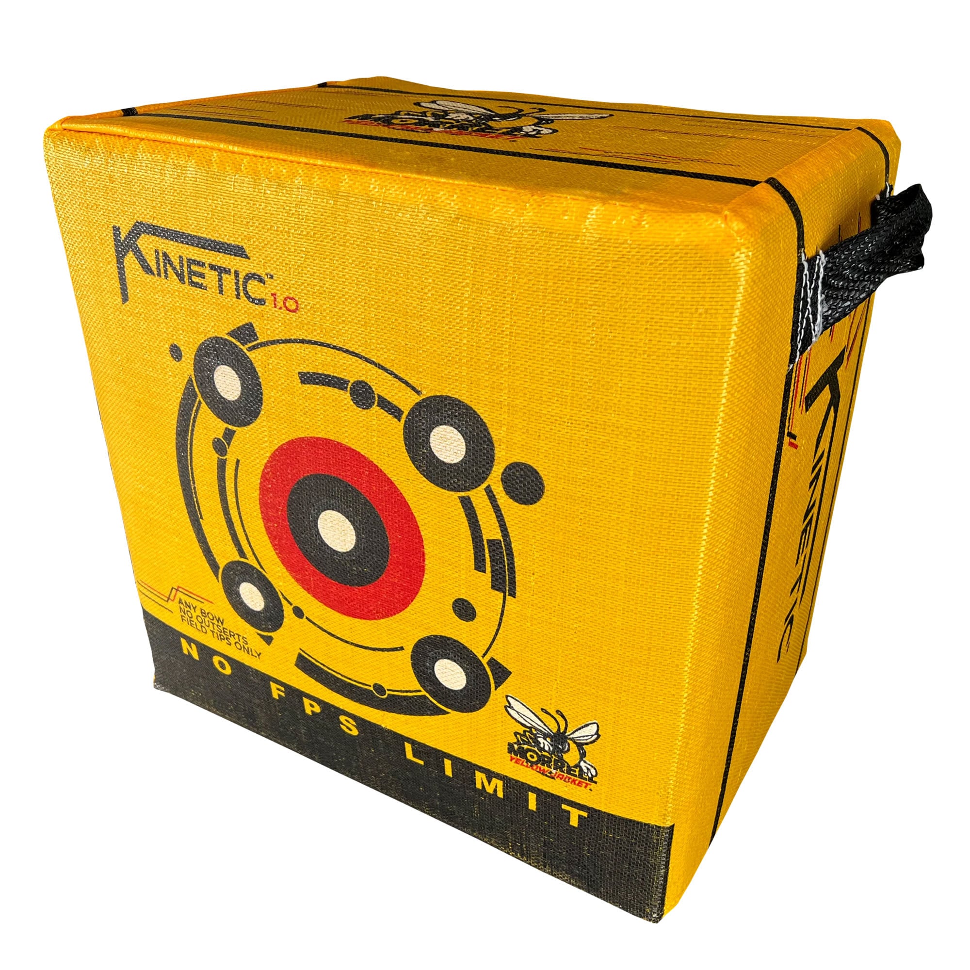 MORRELL TARGETS 293555 2-Side Yellow Jacket Kinetic 1.0 Field Point Archery Bag Target