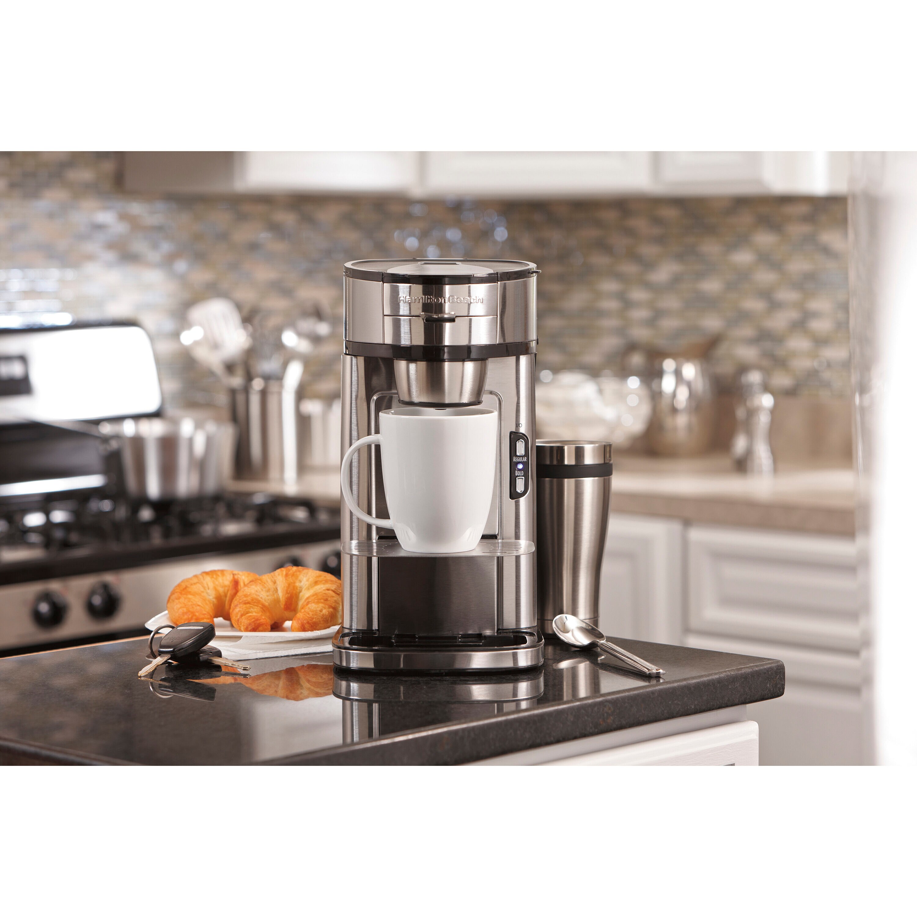 Hamilton Beach 1Cup Drip Coffee Maker with Automatic Shutoff