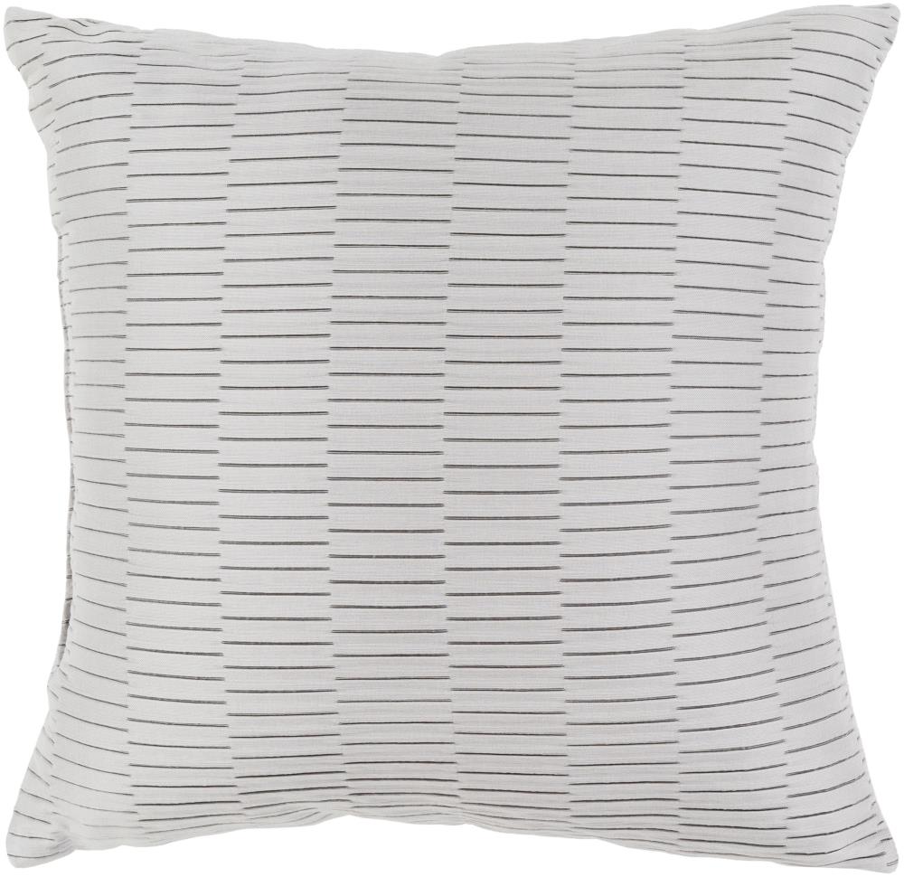Surya CP007-1616 Caplin 16-in x 16-in Grey Indoor Decorative Cover