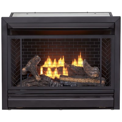 Gas Fireplace Inserts, Gas Log Fireplace Insert With Remote Control