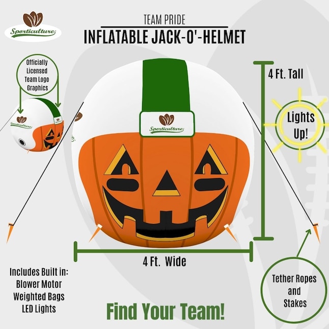 inflatable steelers helmet