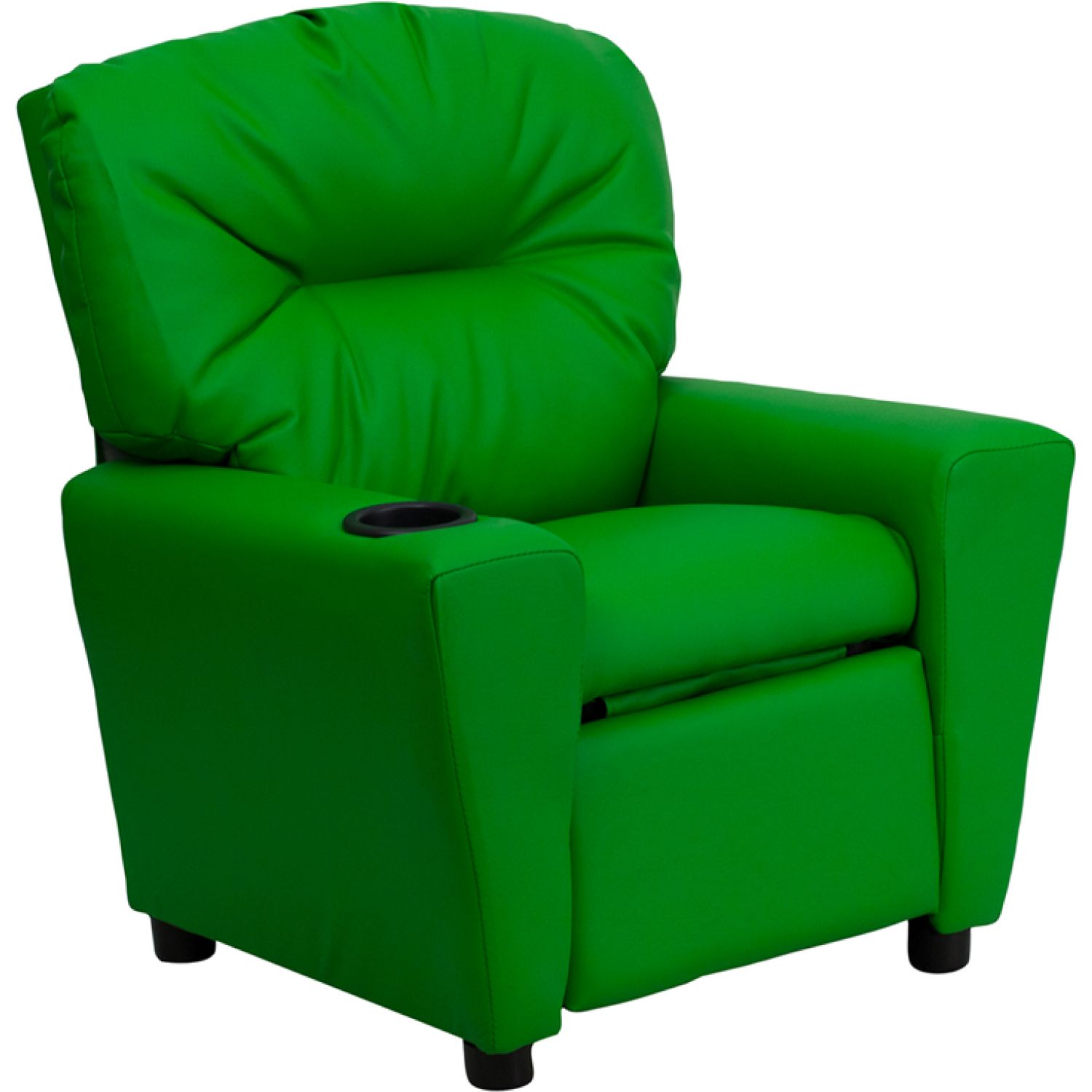 JASMODER B02844273 21-in Modern Green Polyester/Blend Sofa