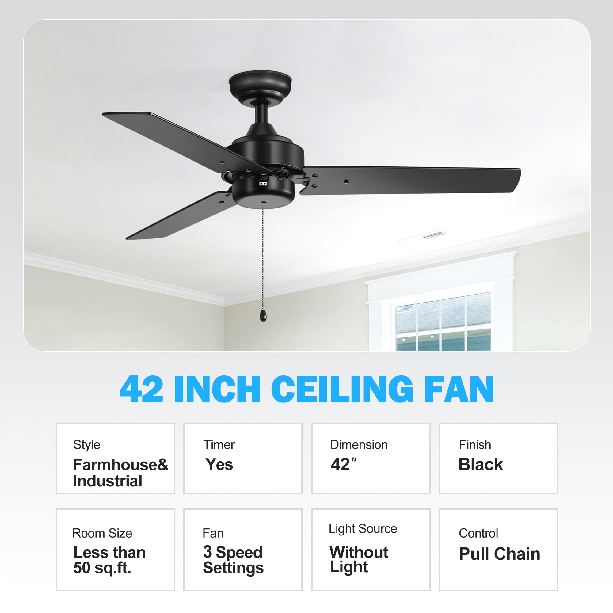 Breezary 25011-AB Ceiling-Fans - View #7