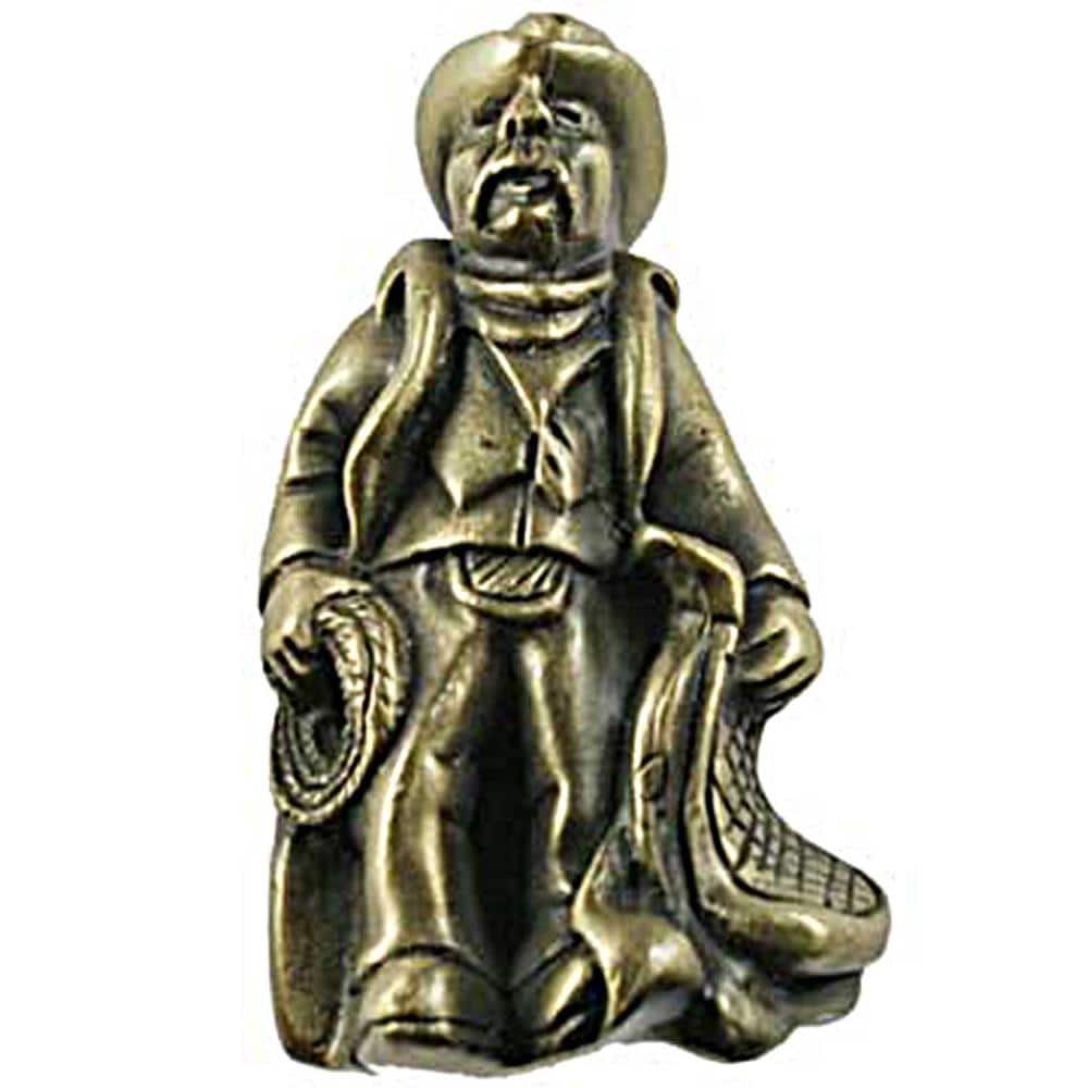 Sierra Lifestyles 681281 Antique brass Novelty Rustic Cabinet Knob