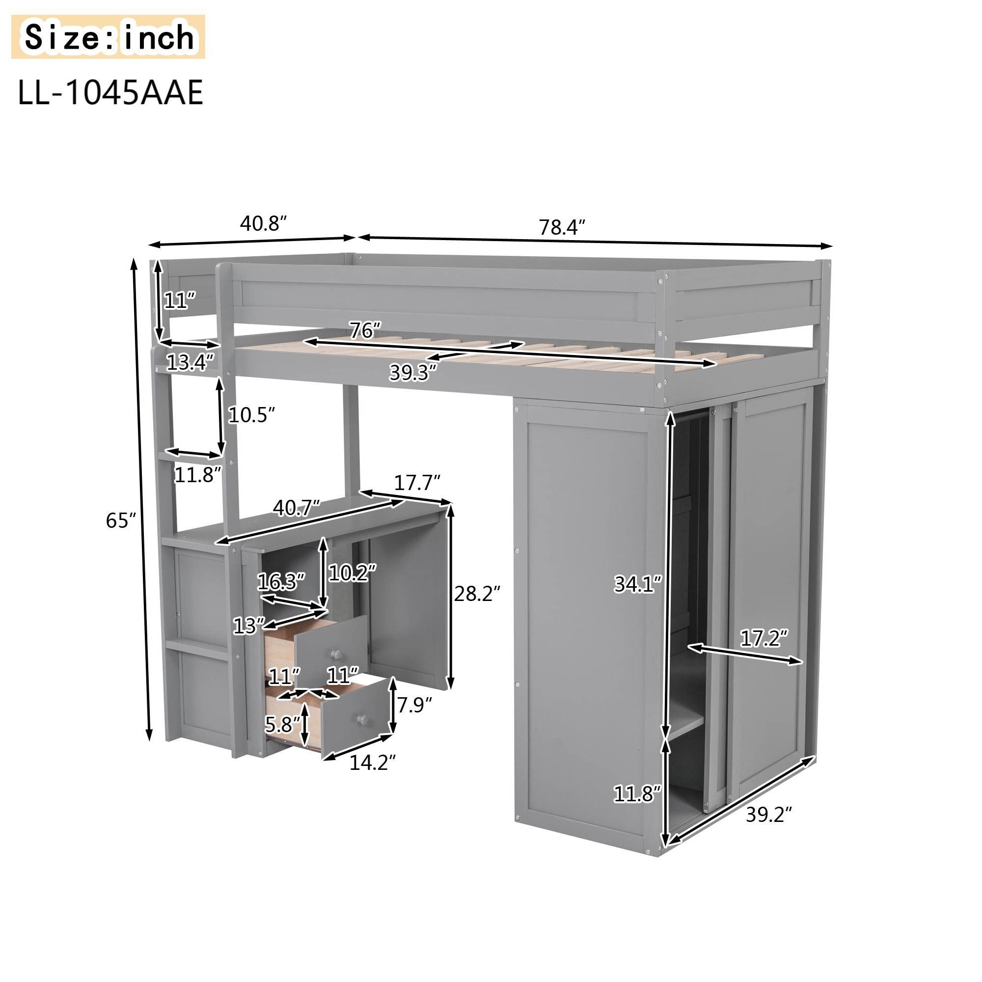 Yiekholo LL-1045AAE Bunk-Beds - View #8