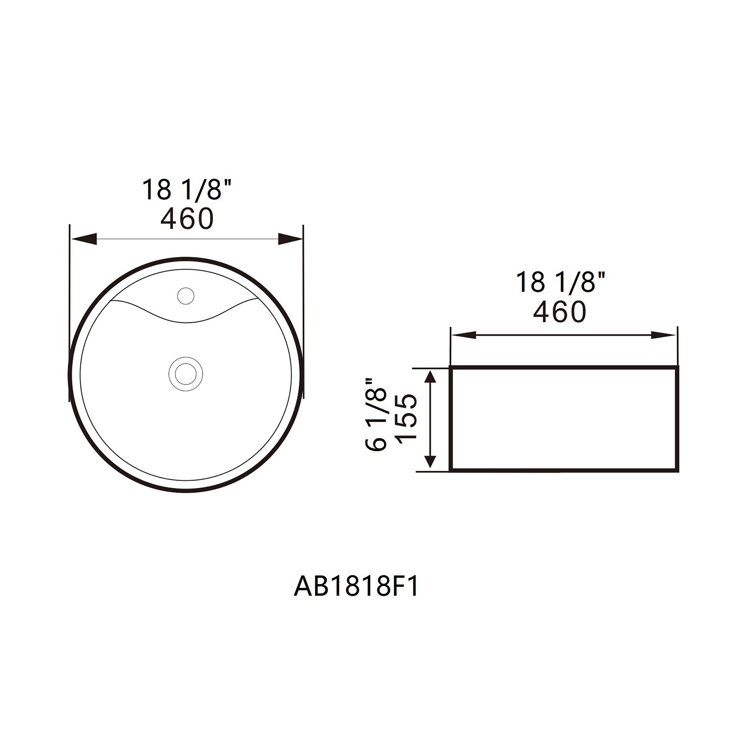 CASAINC TC-AB1818F1 Bath-Sink - View #6