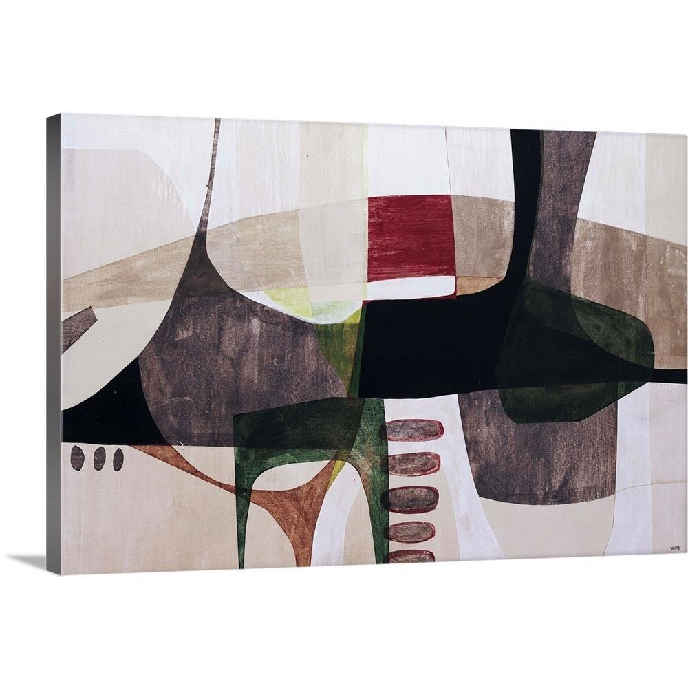 GreatBigCanvas 1992247-24-24X16 16-in H x 24-in W Abstract Print on Canvas