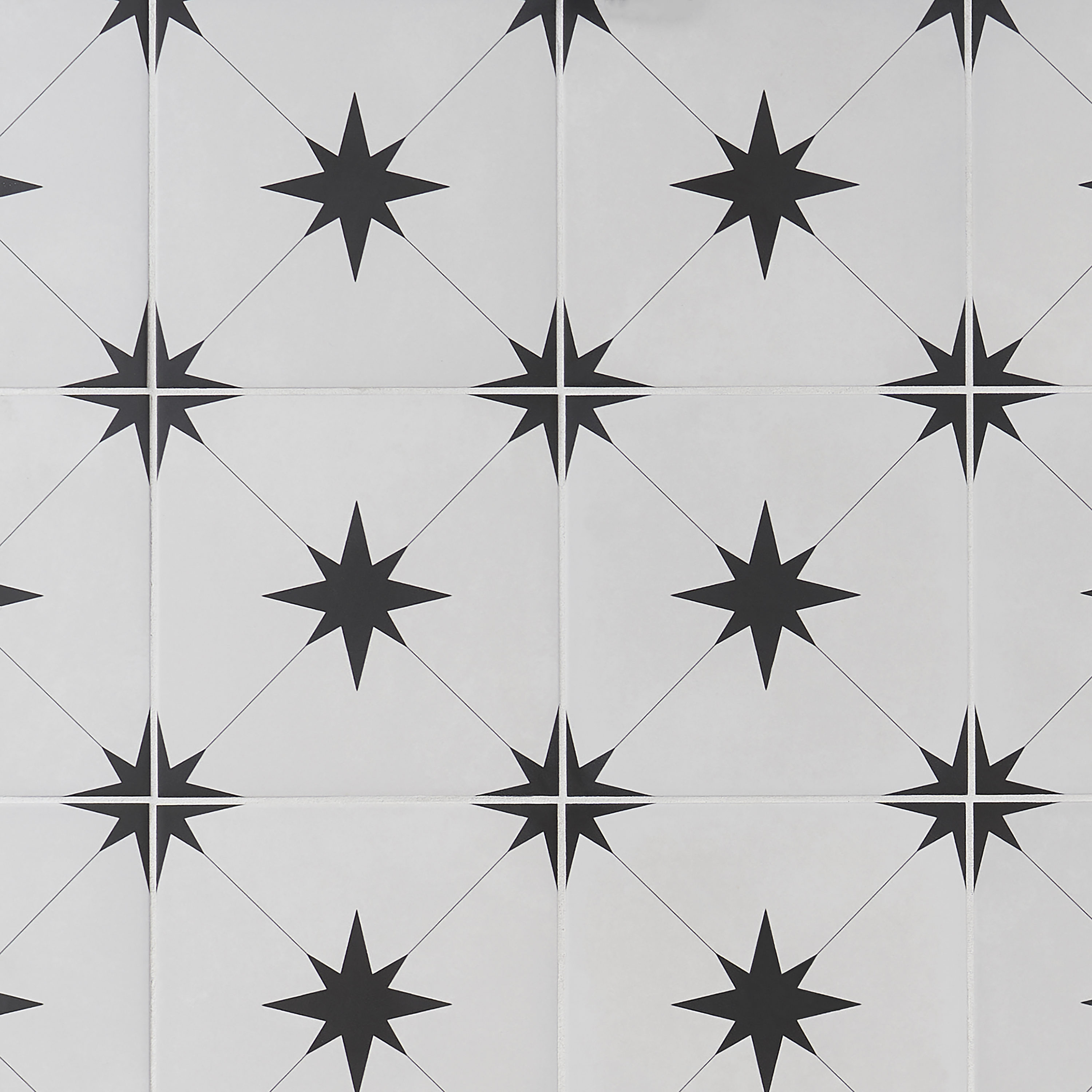 Artmore Tile EXT3RD107492 Moab Blanco 9-in x 9-in Matte Porcelain Patterned Standard Floor and Wall Tile ( 10.76-sq ft Carton
