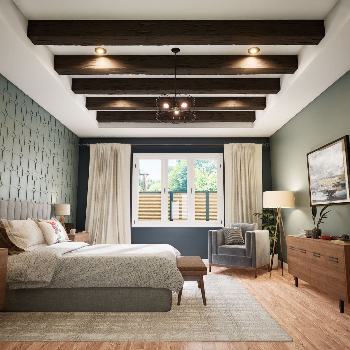 Ekena Millwork BMPC2C0120X080X216ZH Faux-Beams - View #7