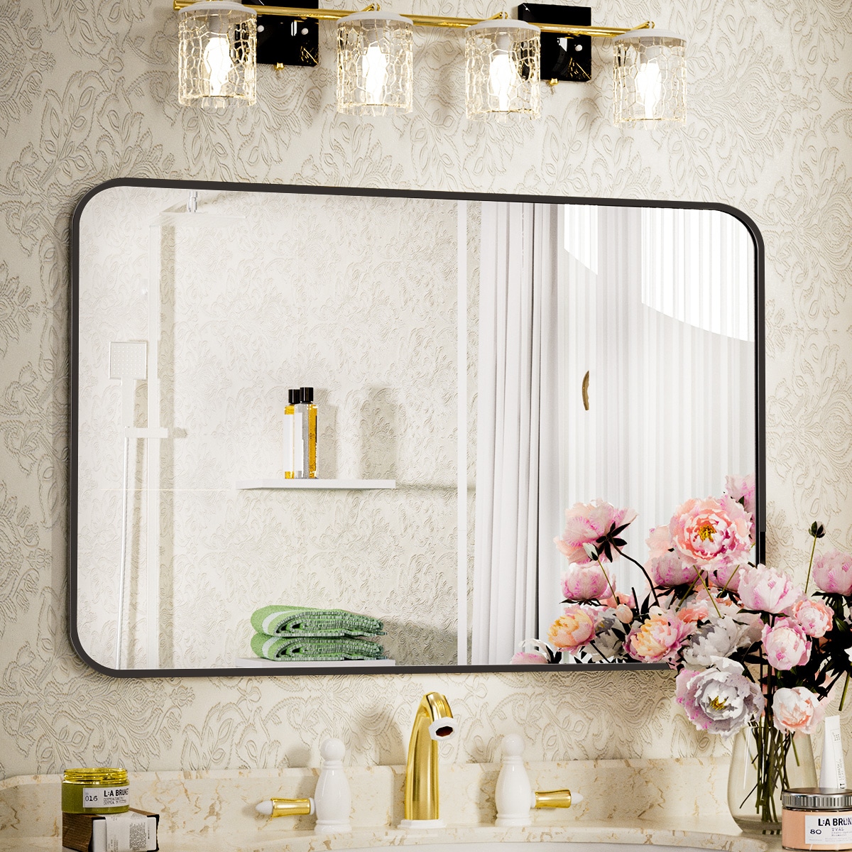 BEAUTYPEAK LS-YSJ-RE2436-B Decor-Mirrors - View #2
