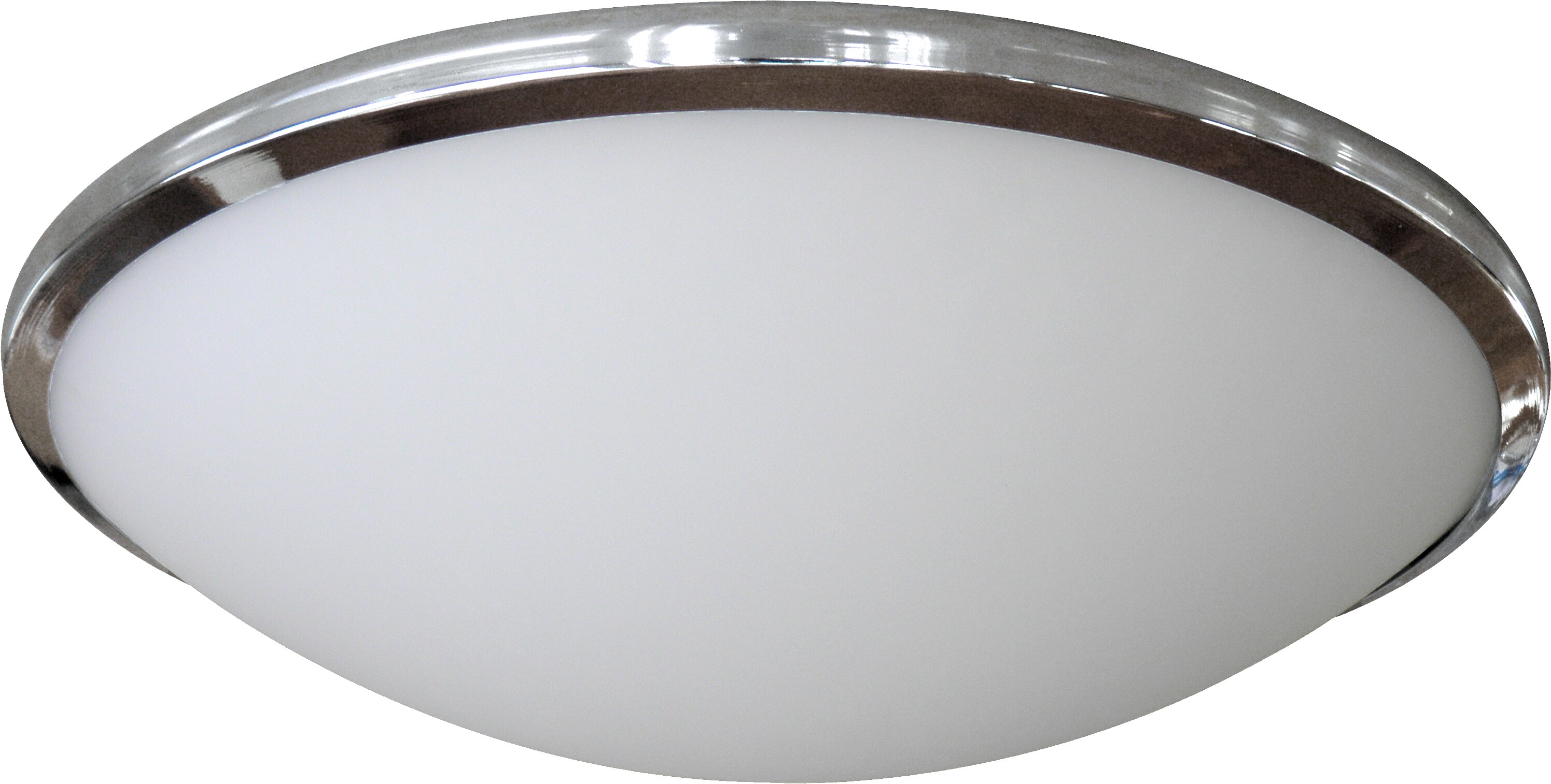 Whitfield Lighting FM3200-16SS Debbie 3 -Light 16-in Stainless steel Flush Mount Light