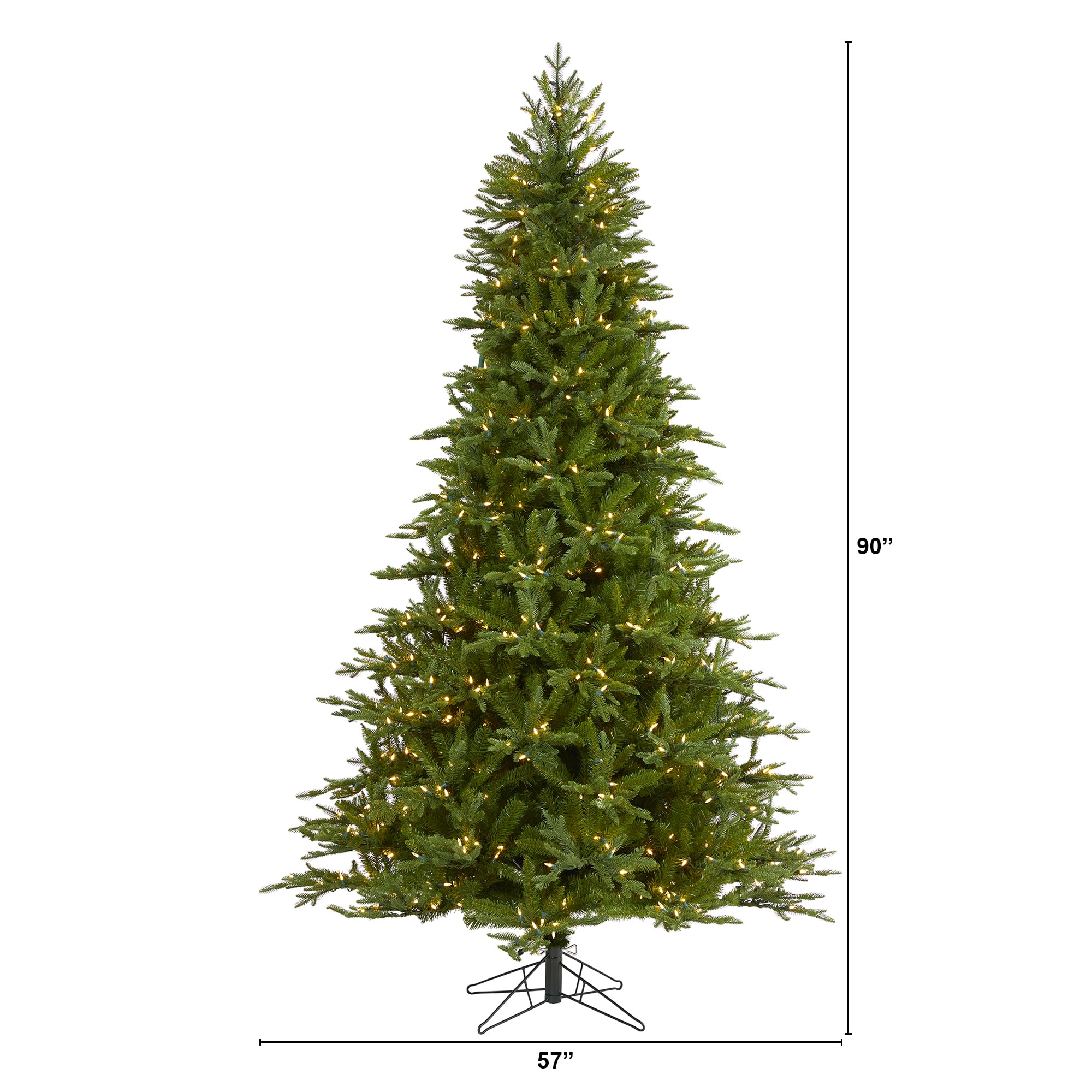 Nearly Natural T1479 Artificial-Christmas-Trees - View #3