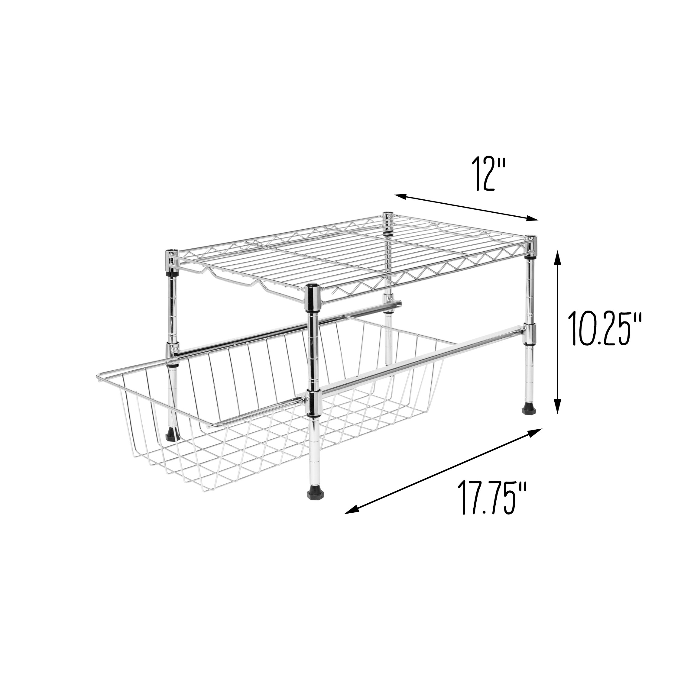 Honey-Can-Do SHF-09254 Free-Standing-Shelving - View #2