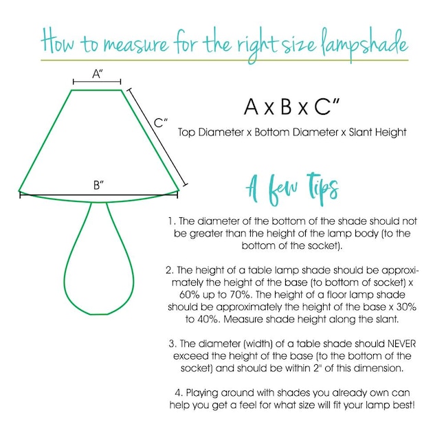White Silk Bell Lamp Shade, How To Measure A Lampshade For Table Lamp