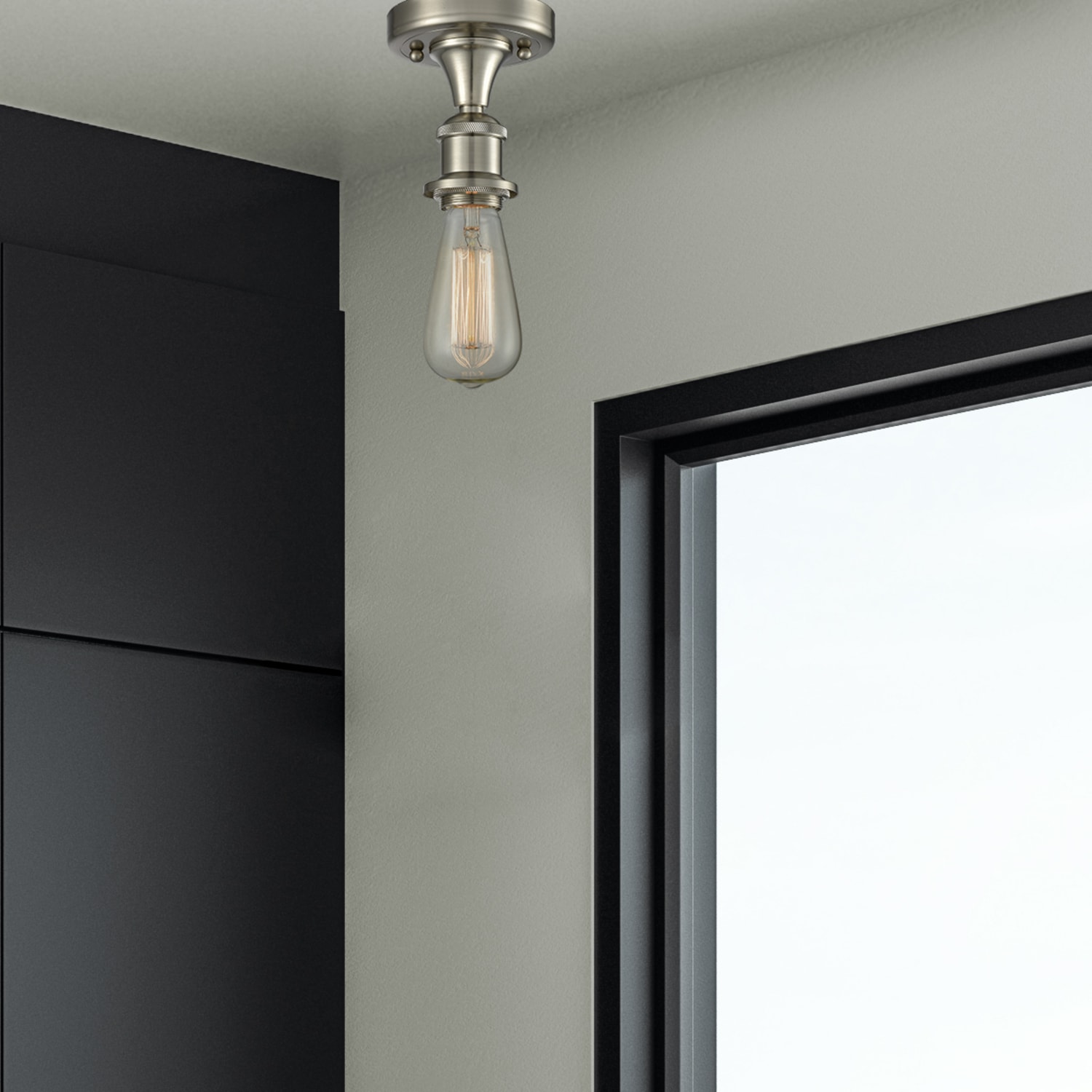 Innovations Lighting 516-1C-SN flushmounts - View #2
