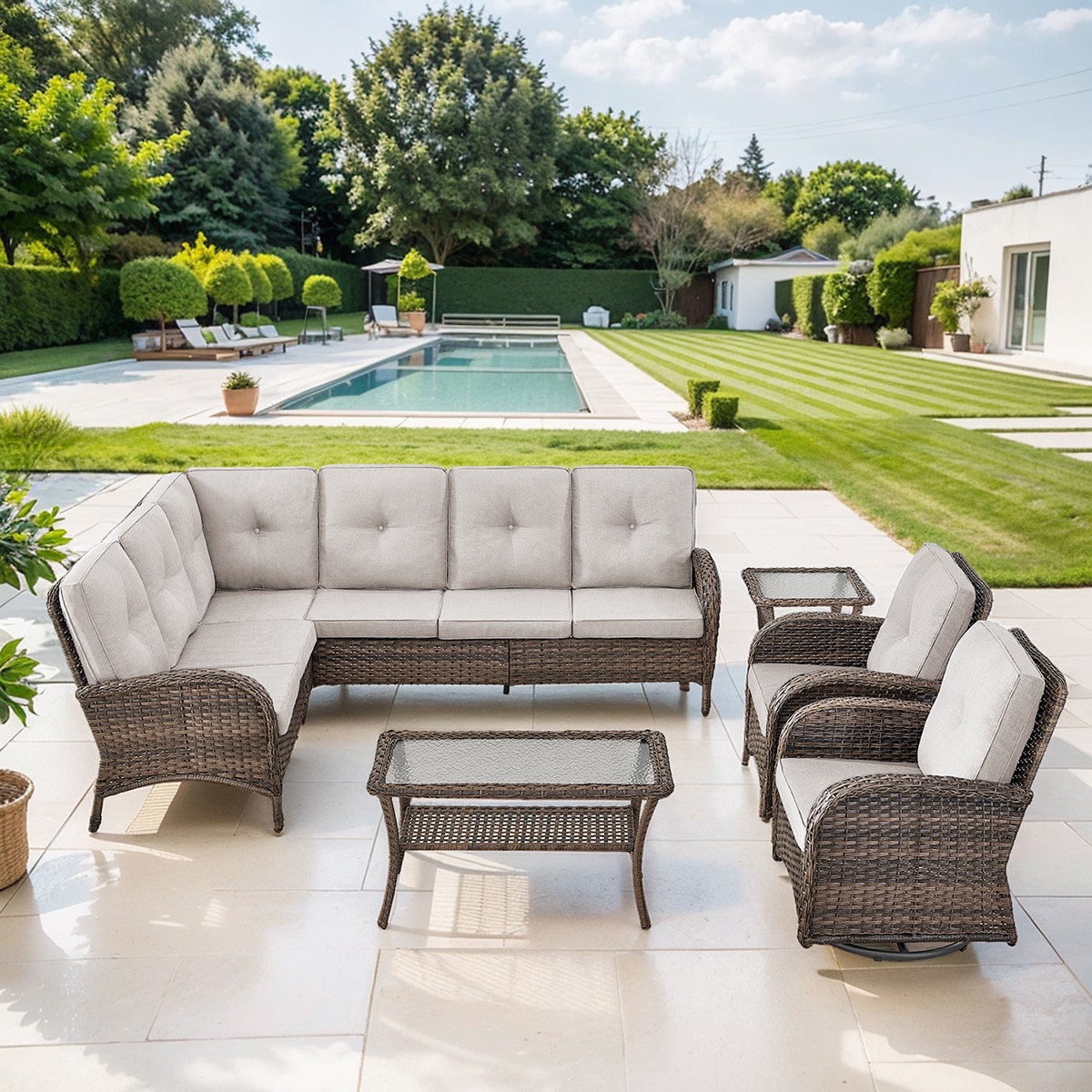 Rilyson FS08513050-2 Patio-Conversation-Sets - View #2